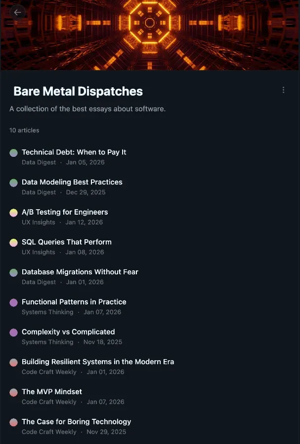 Create your Reading Lists